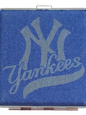 New York Custom Laser-Engraved Metal Slim Wallet / Card & Cigarette Case.